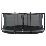 Berg Grand Favorit Inground met Safetynet Comfort 520 x 345 cm grijs