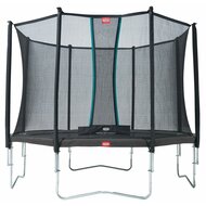 Berg Favorit&nbsp;Trampoline &Oslash;380 cm met veiligheidsnet Comfort Grijs