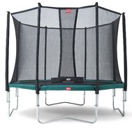 Berg Favorit Trampoline &Oslash;430 cm met veiligheidsnet Comfort Groen