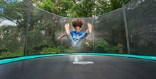 impressie fotoBerg Favorit Inground &Oslash;380 Combi Trampoline met Safetynet Comfort Groen