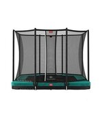 Berg Ultim Favorit Trampoline Inground 280 x 190 incl. Safetynet Comfort Groen hoofdfoto 