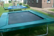 Elfje beschermrand trampoline kwaliteit Extra Hawai 330 x 250 cm