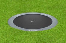 Akrobat Trampoline Orbit Flat To The Ground 305cm Antraciet