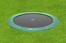 Akrobat Trampoline Orbit Flat To The Ground 430cm Groen