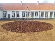 Piramide Net in gewapend touw 3,5m