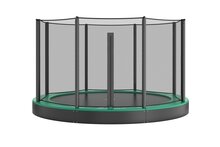 akrobat trampoline 305cm flat to the ground veiligheidsnet