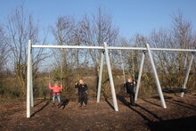 Schommel kinderen staal schommelen