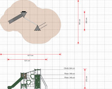 afmetingen speel toren basic benja openbaar