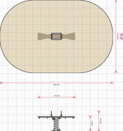 afmetingen wip wap speeltoestel speelplaats speeltuin camping