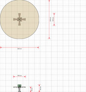 afmetingen wip wap speeltoestel speelplaats speeltuin camping