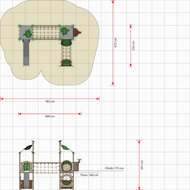 afmetingen speeltoren explore kepal openbaar gebruik