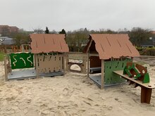 speelhuis NEN-EN 1176 kunststof camping speeltuin