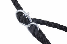 B-PLAY Losse Touwenset / Verleng touwen 100 cm PP Touw Zwart detail foto stelacht