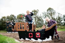 sfeerfoto kinderen speelhuisje