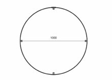 rvs speel dome bovenaanzicht 