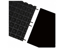 Rubberen Speelplaats Tegel EPDM&nbsp;50x50x4,5cm Zwart