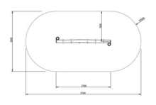 tekening bovenaanzijde van de Robinia Hangringen Openbaar