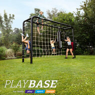 berg playbase met klimnet tuin