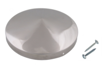 Paalornament Rond RVS &Oslash; 181 mm
