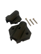 Kunststof X-connector voor &Oslash;16 mm gewapend touw zwart