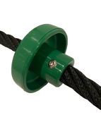 Kunststof Klimknoop voor gewapend touw Groen &Oslash;16mm