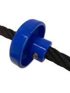 Kunststof Klimknoop voor gewapend touw Blauw &Oslash;16mm