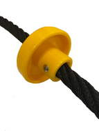 Kunststof Klimknoop voor gewapend touw Geel &Oslash;16mm