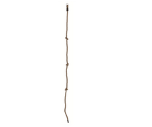 Klimtouw pp 26 mm met knopen 200 cm