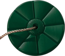Schotelschommel kunststof Groen met PP-touw