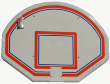 Basketbal Bord Streetball Openbaar 120 x 90 cm