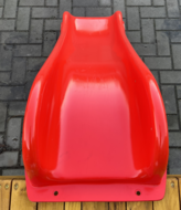 Polyester Glijbaan voor platformhoogte 50 cm Rood Gebruikt