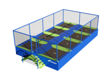 Akrobat Battery Jump Arena Small 8