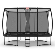 Berg *Ultim Champion** Trampoline 410 x 250 cm grijs met veiligheidsnet Deluxe #XL##