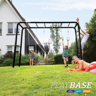 Sfeer van Berg Playbase met Turningen, schommel en trapeze