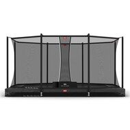 Berg *Ultim Favorit** Trampoline Inground 410 x 2250 incl. Safetynet Comfort grijs