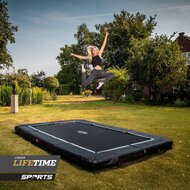 Berg *Ultim Favorit** Trampoline Inground 410 x 250  zwart