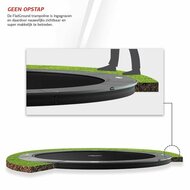 Geen opstap trampoline