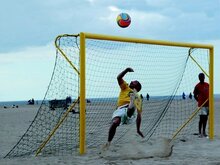 Aluminium Beachsoccer Goal Frame 5.5x2.2m