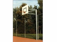 Aluminium Basketbalpaal 1,65 sfeerfoto