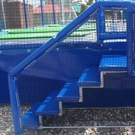 trap trampoline jump arena