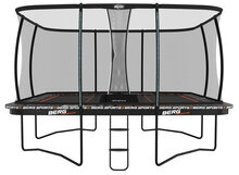 berg ultim pro bouncher regular 5 x 5 + veiligheidsnet deluxe xl