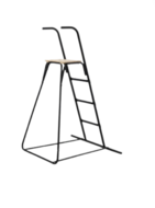 Vrijstaande ladder voor platformhoogte 120 cm