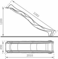 Afmetingen Glijbaan 
