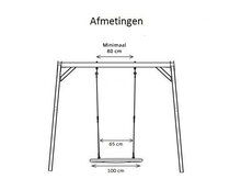 afmetingen Nestschommel Comfort afmetingen