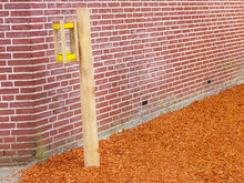 Robinia houten mega zandloper