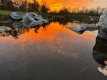 zwerfkeien tijdens golden hour dirk bauwens