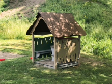 zijkant sfeerfoto in park van ledon