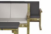 Kleuren antraciet en taupe