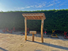 pompstation op schoolplein