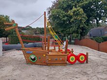 Europlay Speelboot Viking Openbaar sfeerfoto geplaatst